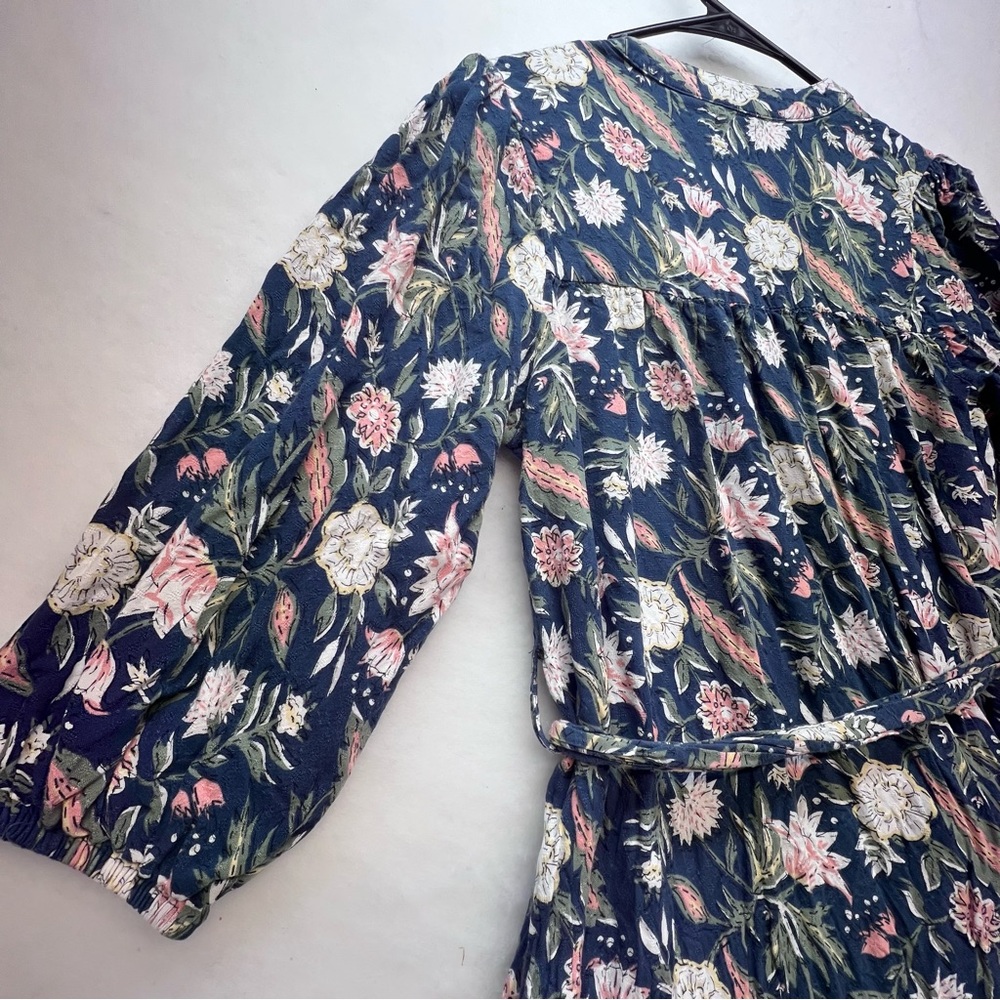 Dra Floral Blue Maxi Dress, size small - Picture 11 of 13